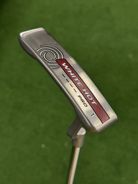 Odyssey White Hot Pro #1 Stroke Lab Putter 34 Inch Rare Headcover