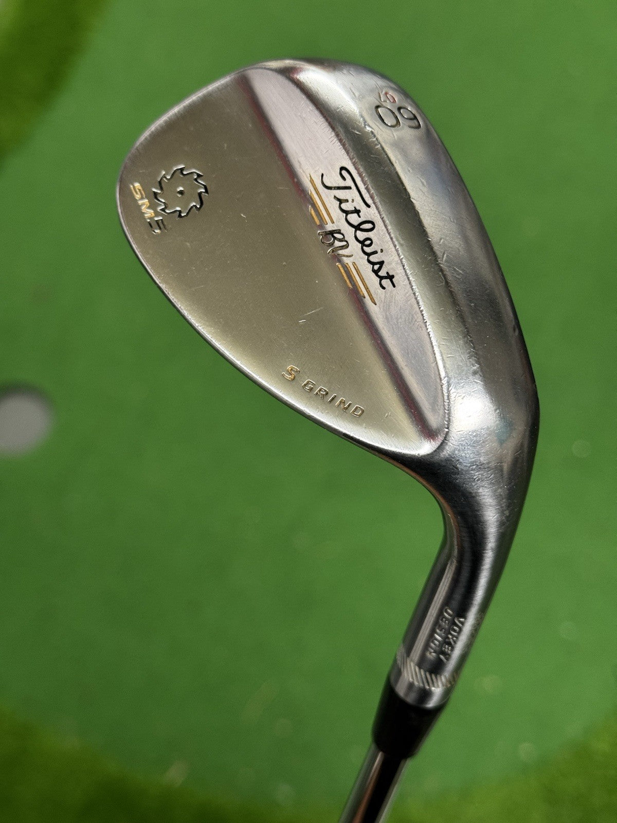 Titleist Vokey SM5 Lob Wedge 60 Degree S Grind Wedge Flex Shaft