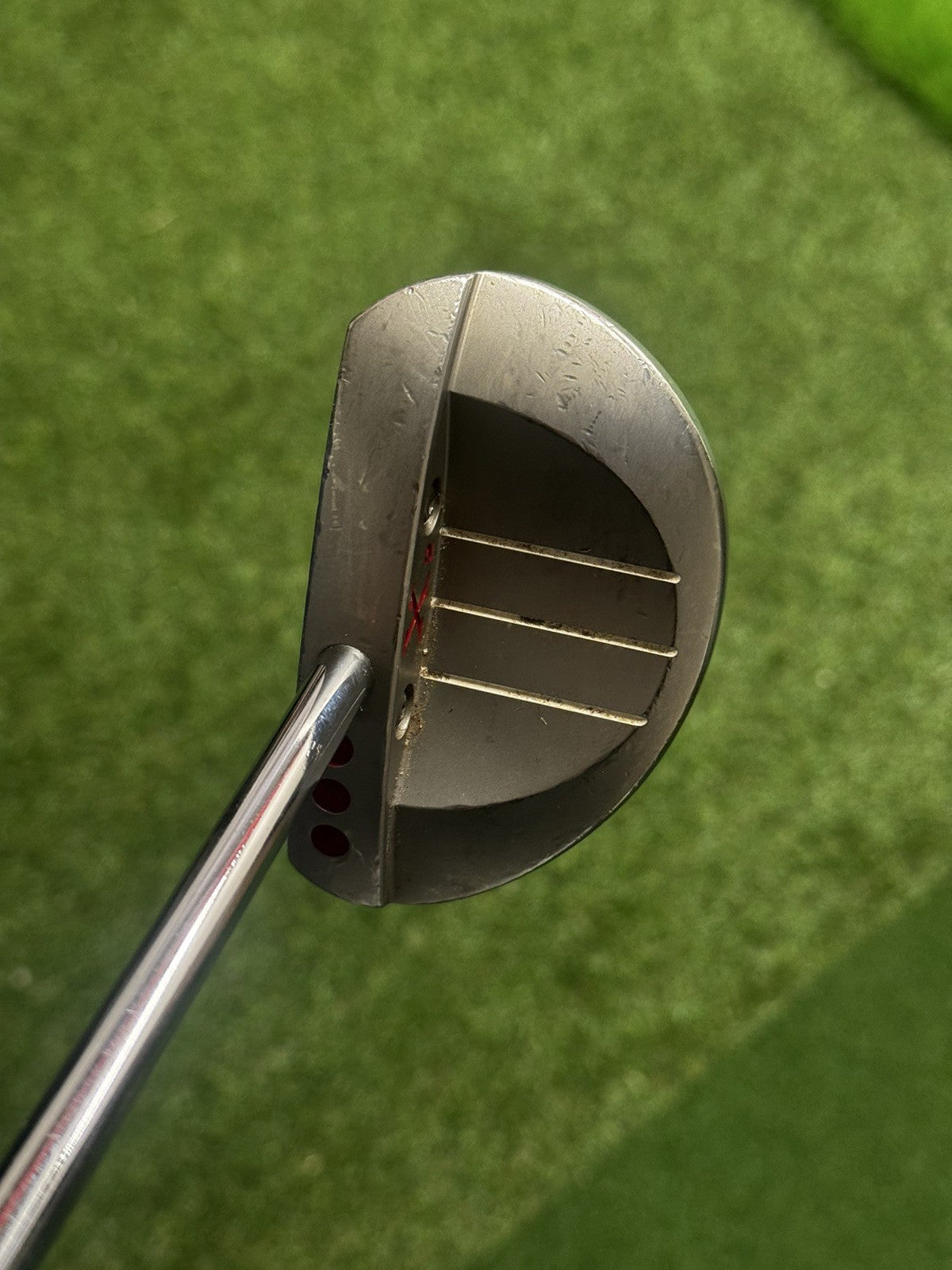 Scotty Cameron Putter Red X 34 inch + Headcover/Pitchfork