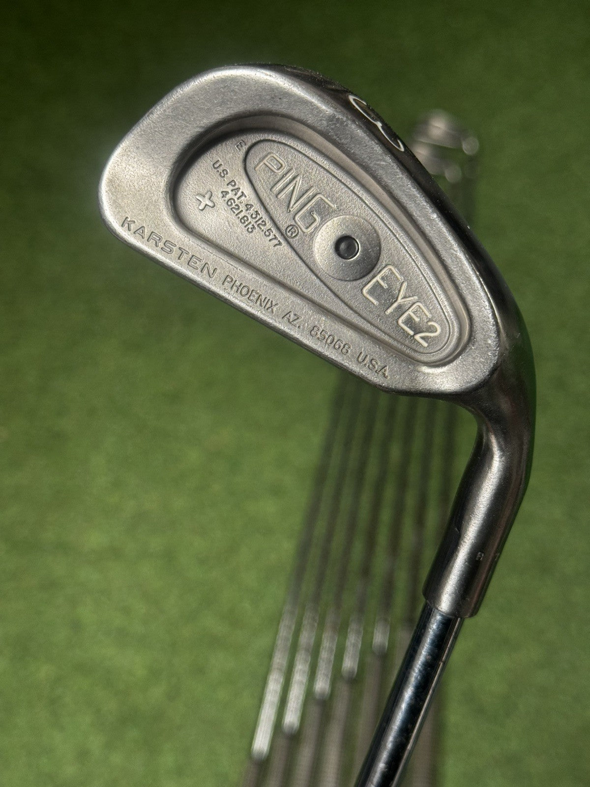 Ping Eye 2 Iron Set 3-PW Black Dot Regular Flex Ping Karsten Shafts