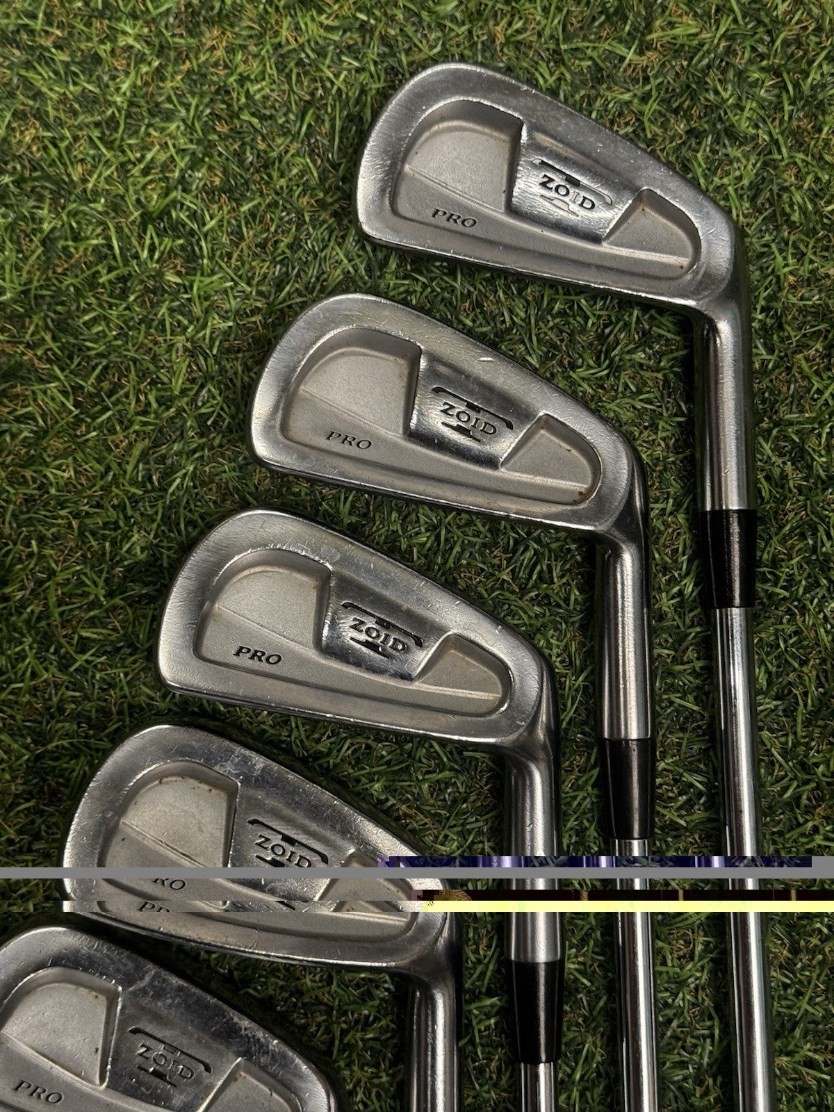 Mizuno T-Zoid Pro Iron Set 5-SW Regular Flex Dynamic Gold Steel Shafts
