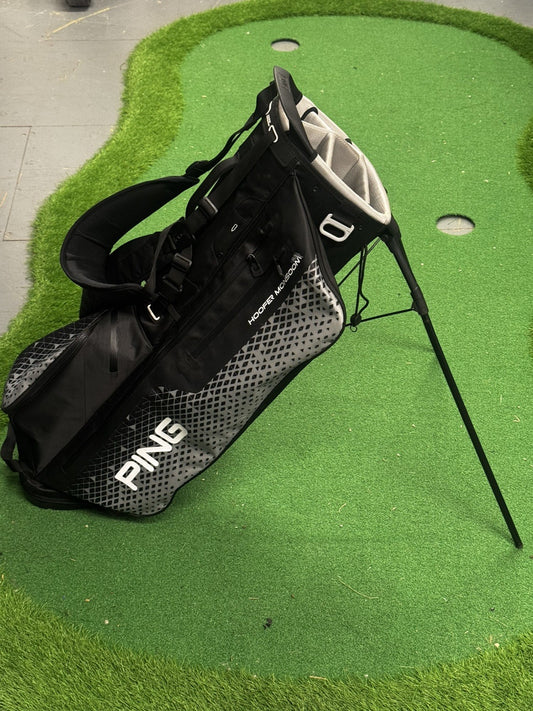 Ping Hoofer Monsoon Waterproof Stand Bag Black/Grey