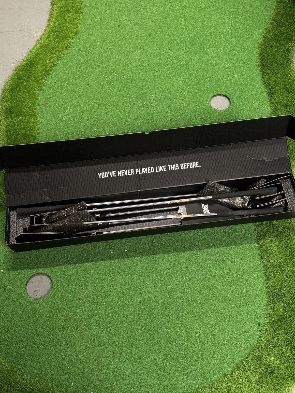 PXG Black Ops Iron Set 5-PW+GW+SW (No 6 Iron) Regular R300 Steel Shafts