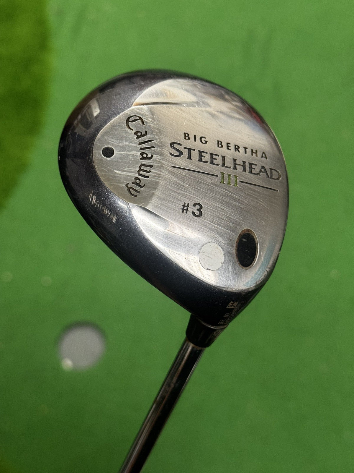Callaway Big Bertha 111 3 Wood Steel Uniflex Shaft