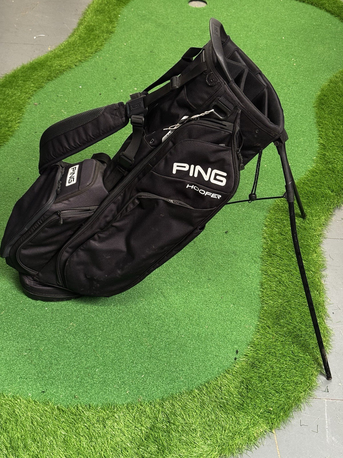 Ping Hoofer Golf Stand Bag Black