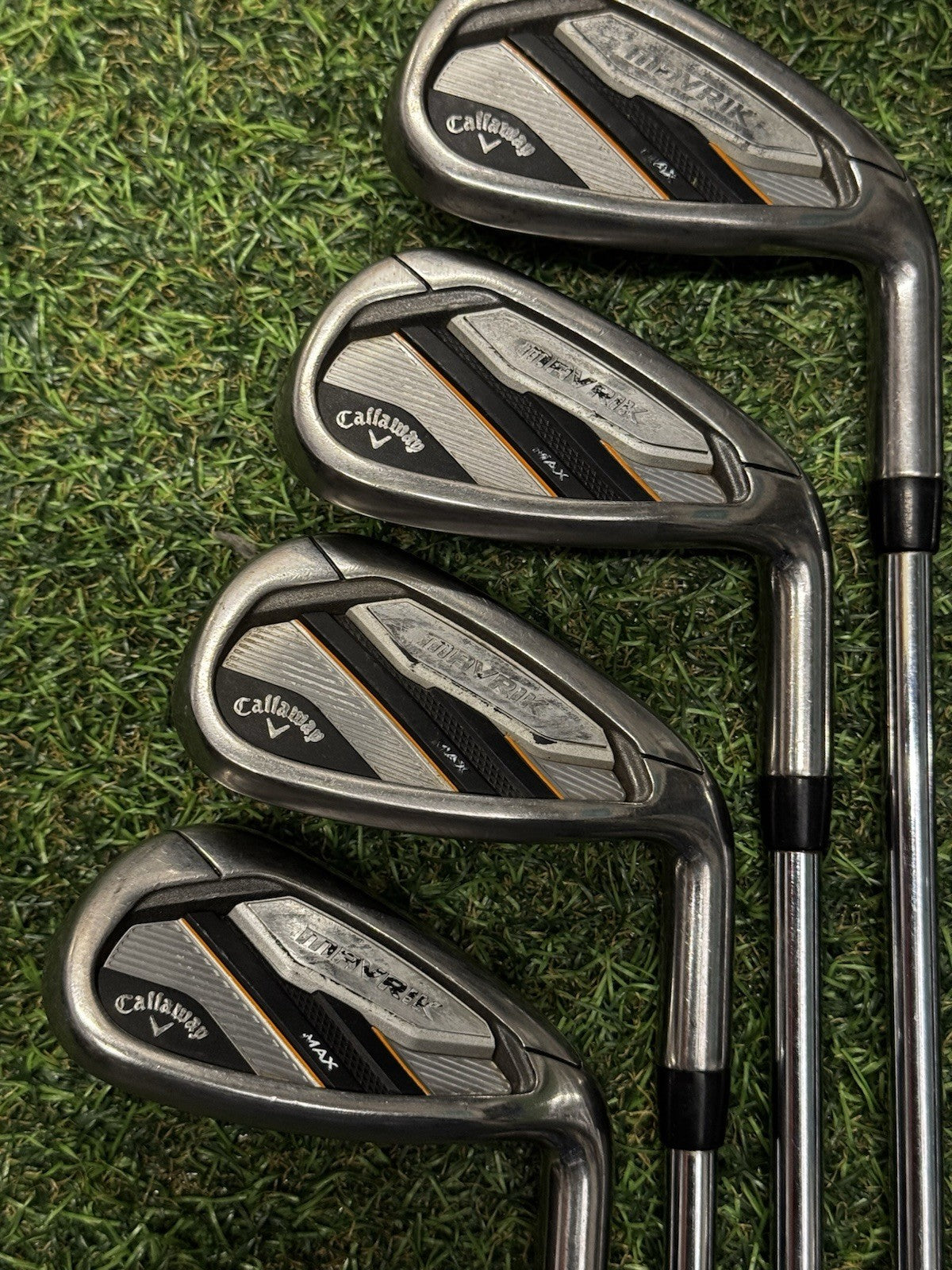 Callaway Mavrik Max Iron Set 6-SW Regular Flex KBS Steel Shafts