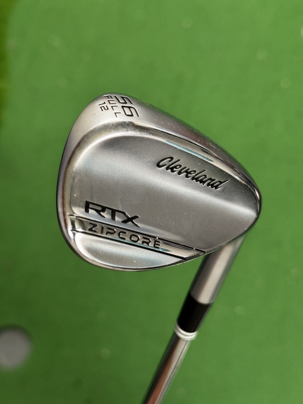 Cleveland RTX ZipCore Sand Wedge 56 Degree Wedge Flex Dynamic Gold Spinner Shaft