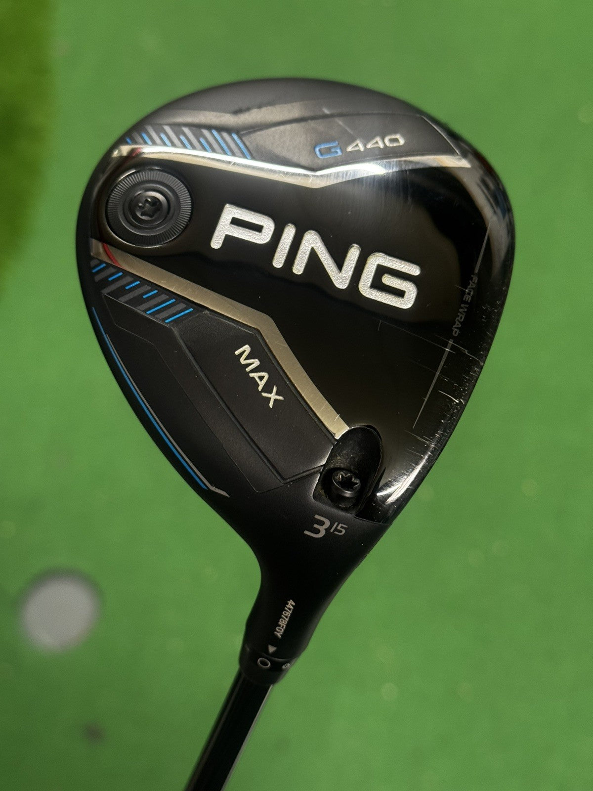 Ping G440 Max 3 Wood 15 Degree X Stiff Flex Kaili White 70X Shaft