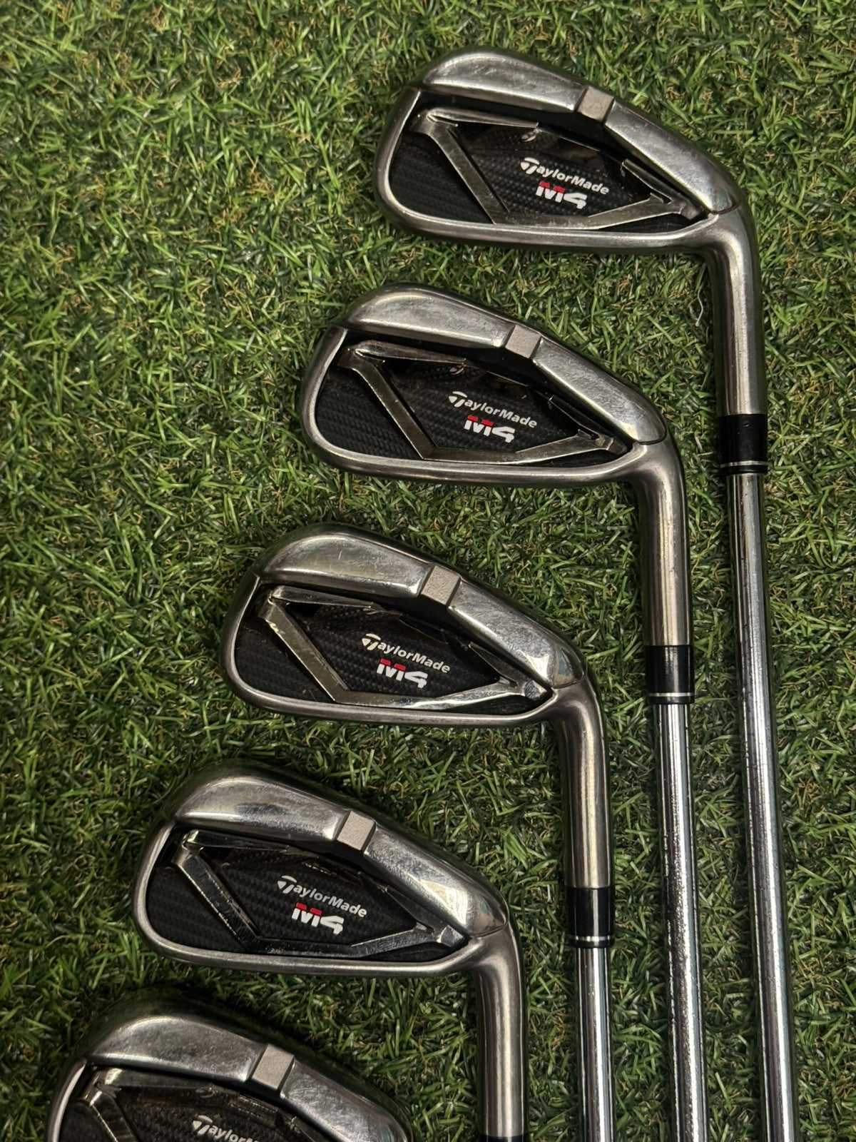 Taylormade M4 Iron Set 4-PW Regular Flex KBS Max 85 Shafts
