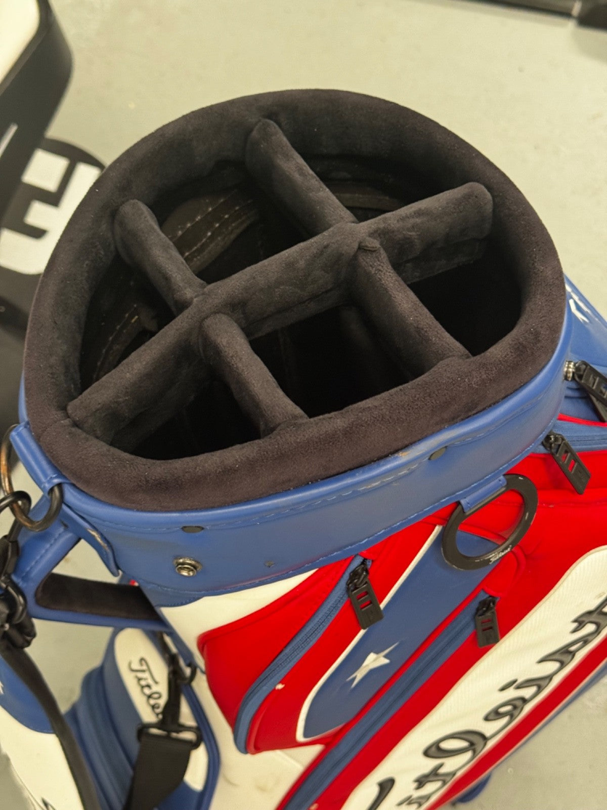 Titleist Limited Edition US Major Tour Staff Cart Bag  *used*