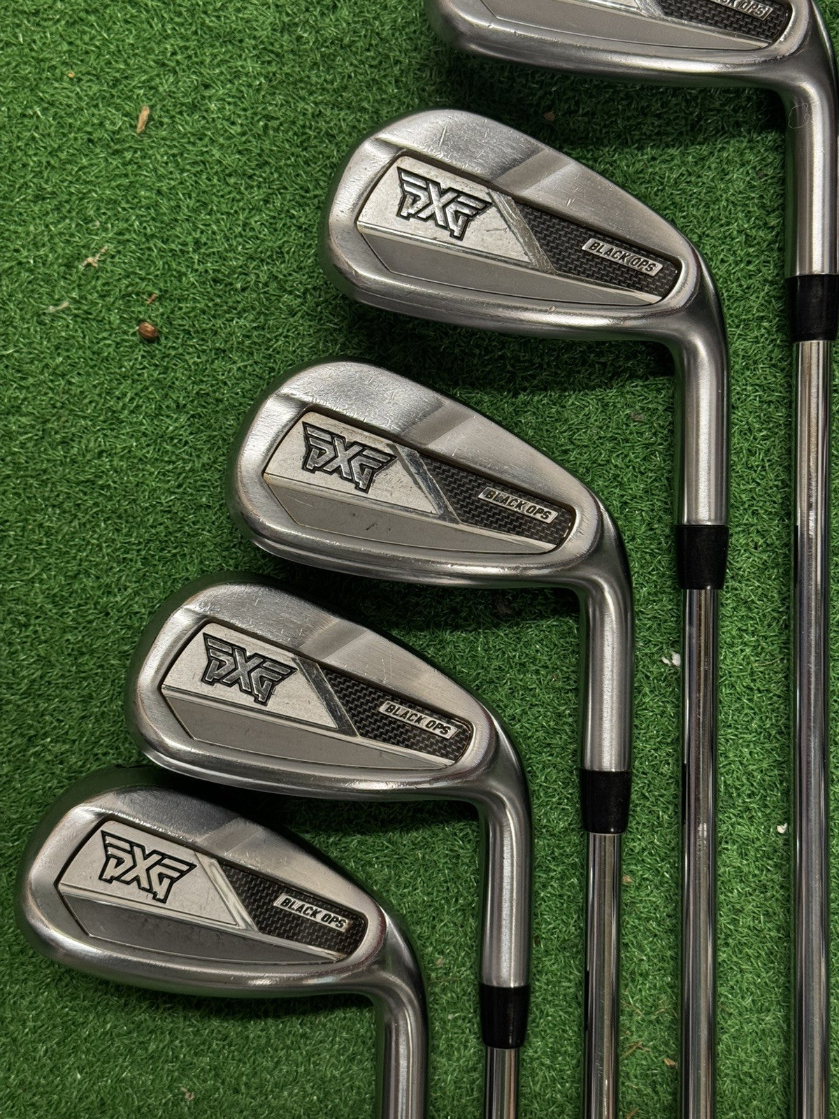 PXG Black Ops Iron Set 5-PW+GW+SW (No 6 Iron) Regular R300 Steel Shafts