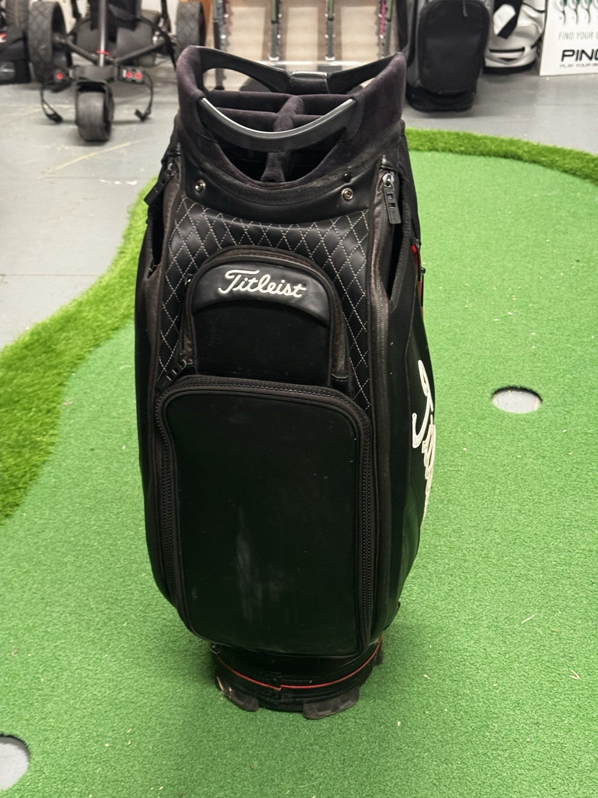 Titleist Tour Bag 6-Way Black/White/Red