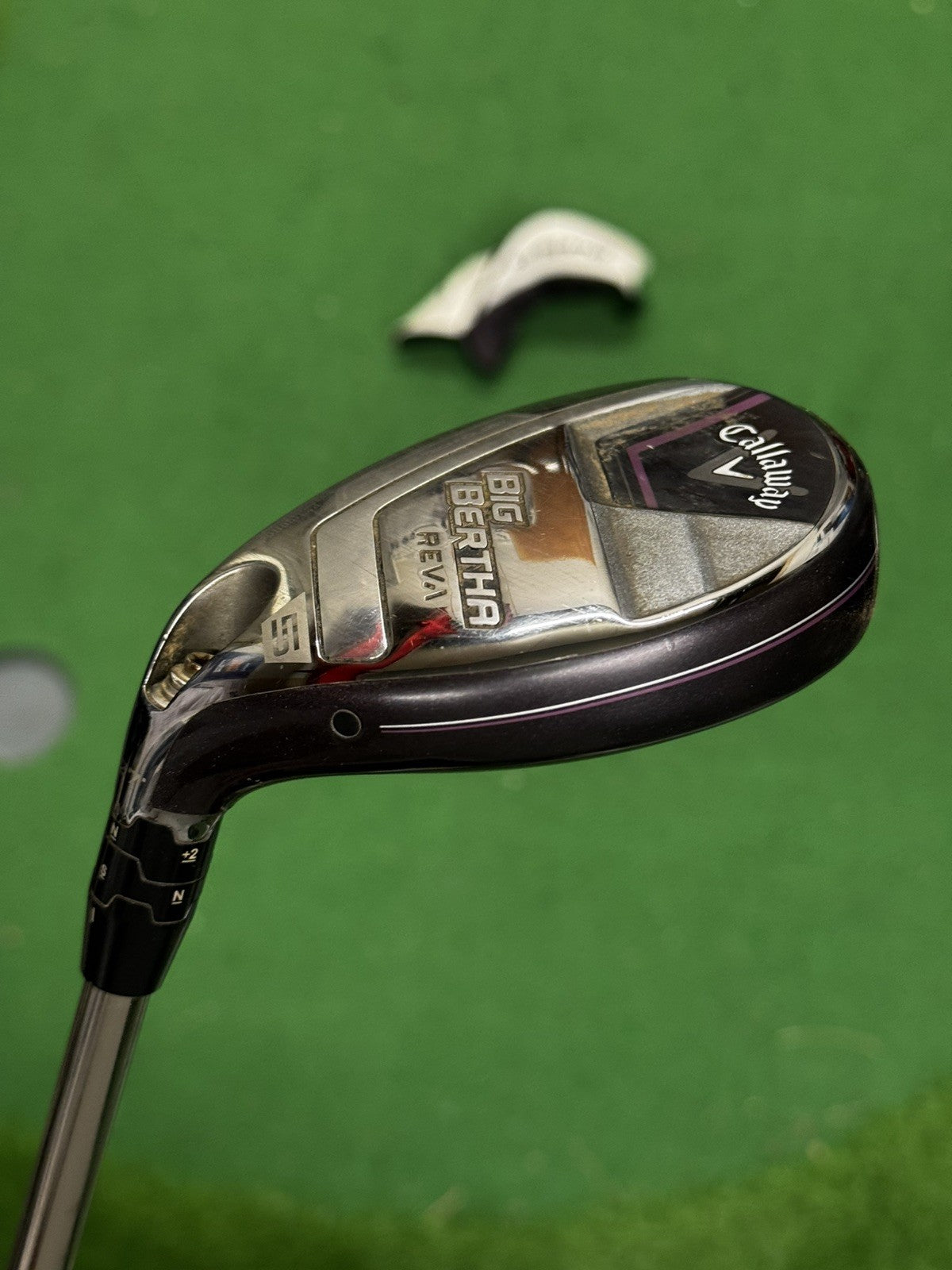 Callaway Left Hand Big Bertha Reva 2023 5 Hybrid 27 Degree Ladies Flex