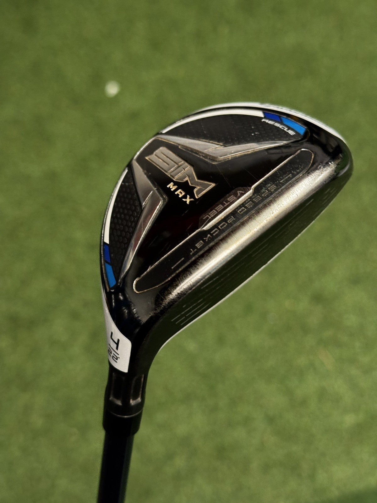 Taylormade SIM Max 4 Hybrid 22 Degree Regular Flex Fujikura Ventus Blue 6 Shaft
