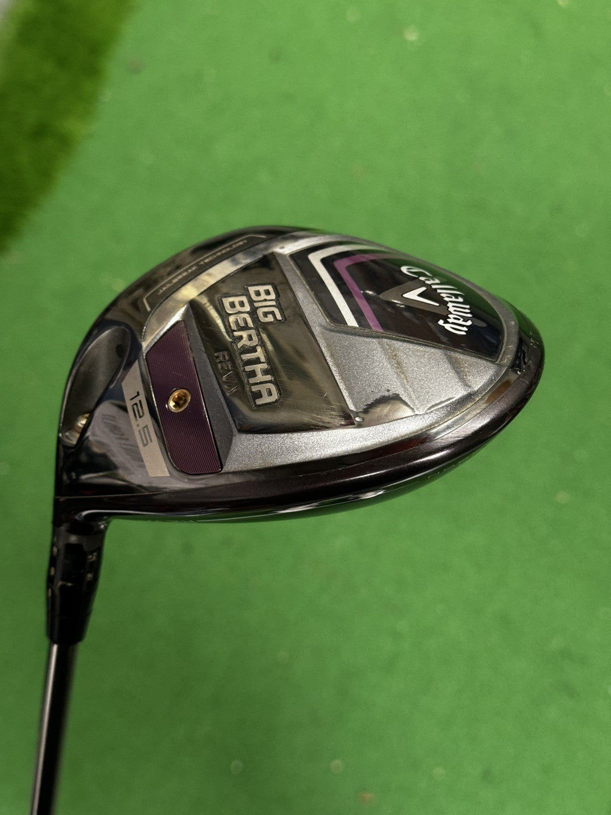 Callaway Left Hand Ladies Big Bertha Reva Driver 12.5 Degree Ladies Flex Shaft