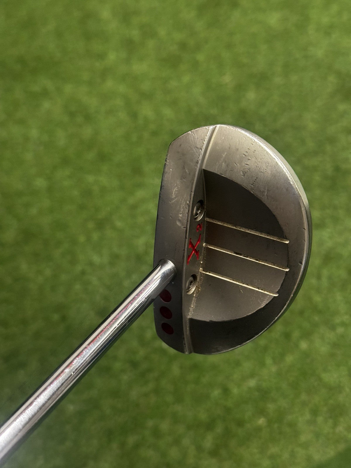 Scotty Cameron Putter Red X 34 inch + Headcover/Pitchfork