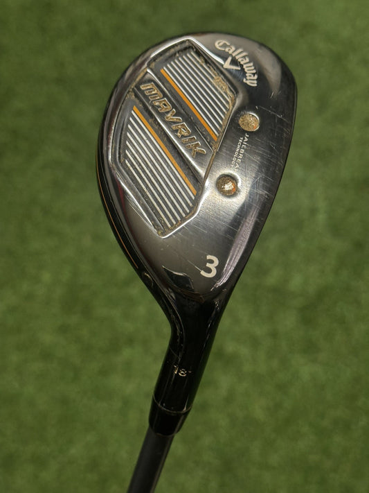 Callaway Mavrik 3 Hybrid 18 Degree Stiff Flex Shaft