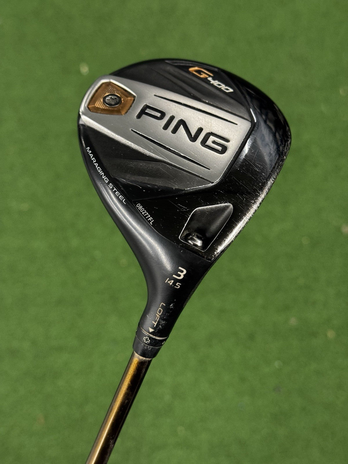 Ping G400 #3 Wood 14.5 Degree Regular Flex