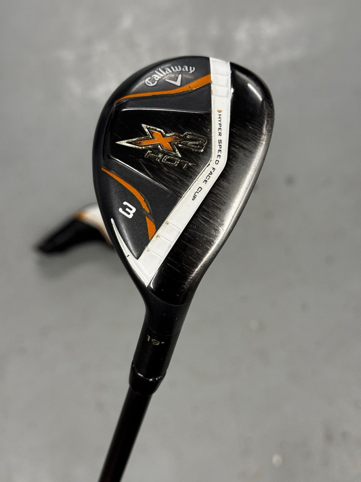 Callaway X2 Hot 3 Hybrid 19 Degrees Stiff Flex Shaft