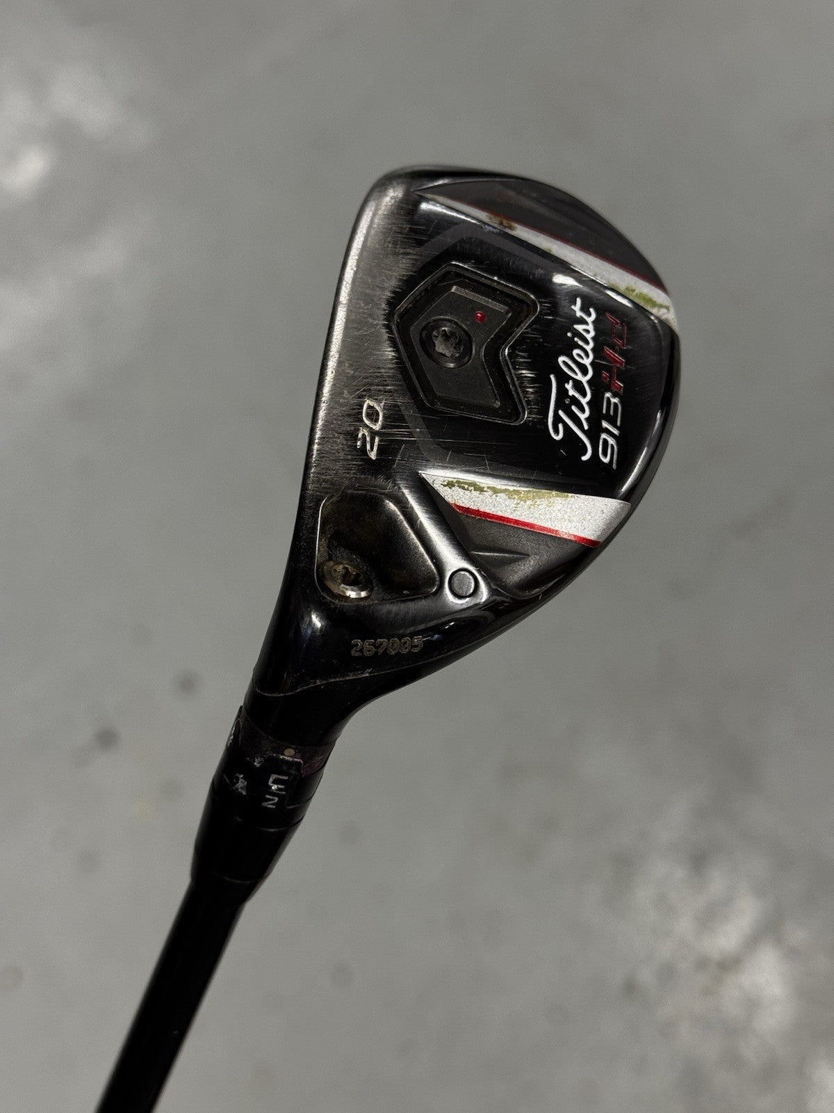 Titleist Left Hand 913 Hd Hybrid 20 Degrees Stiff Shaft