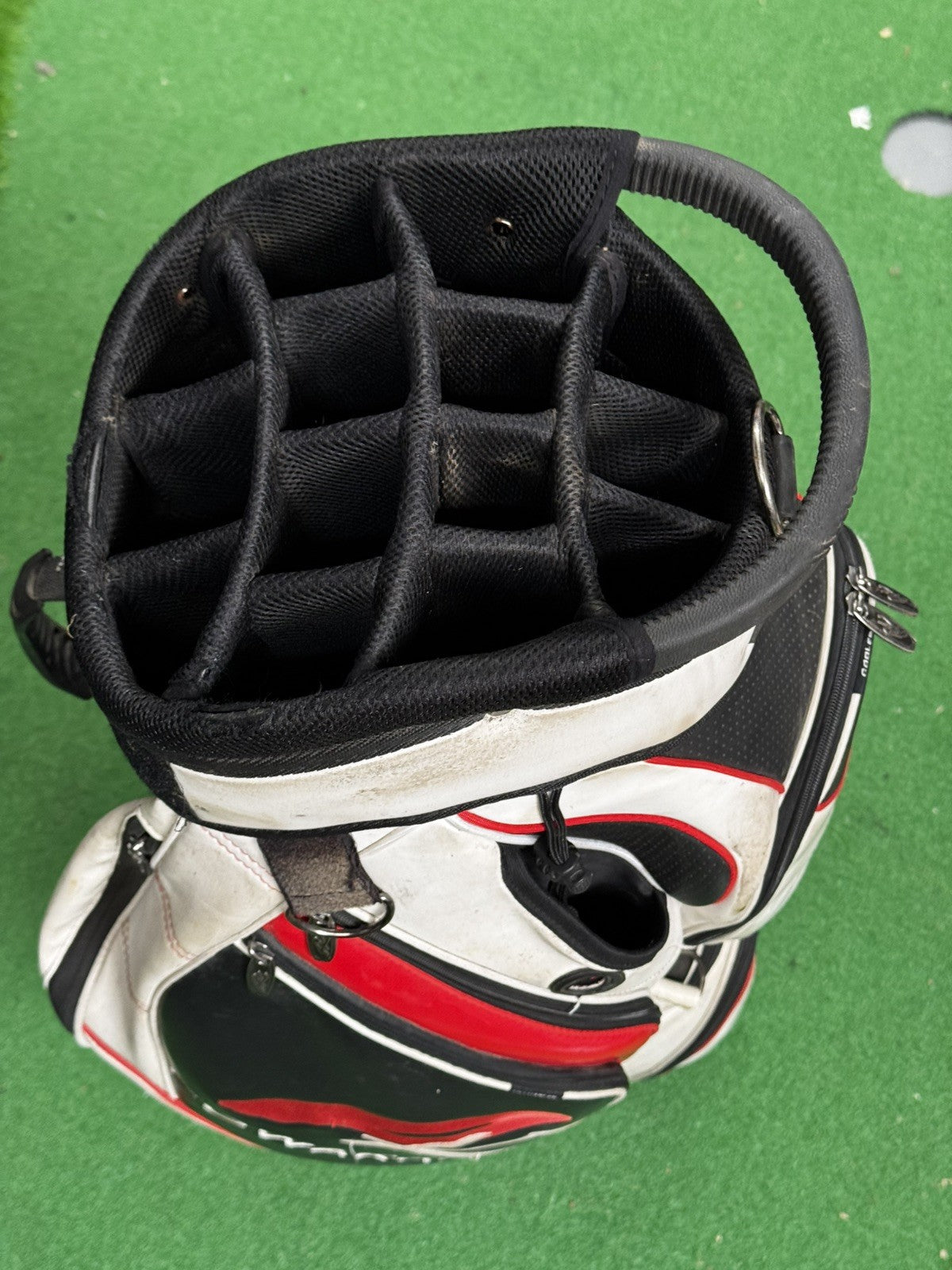 Powakaddy Golf White Cart Bag 