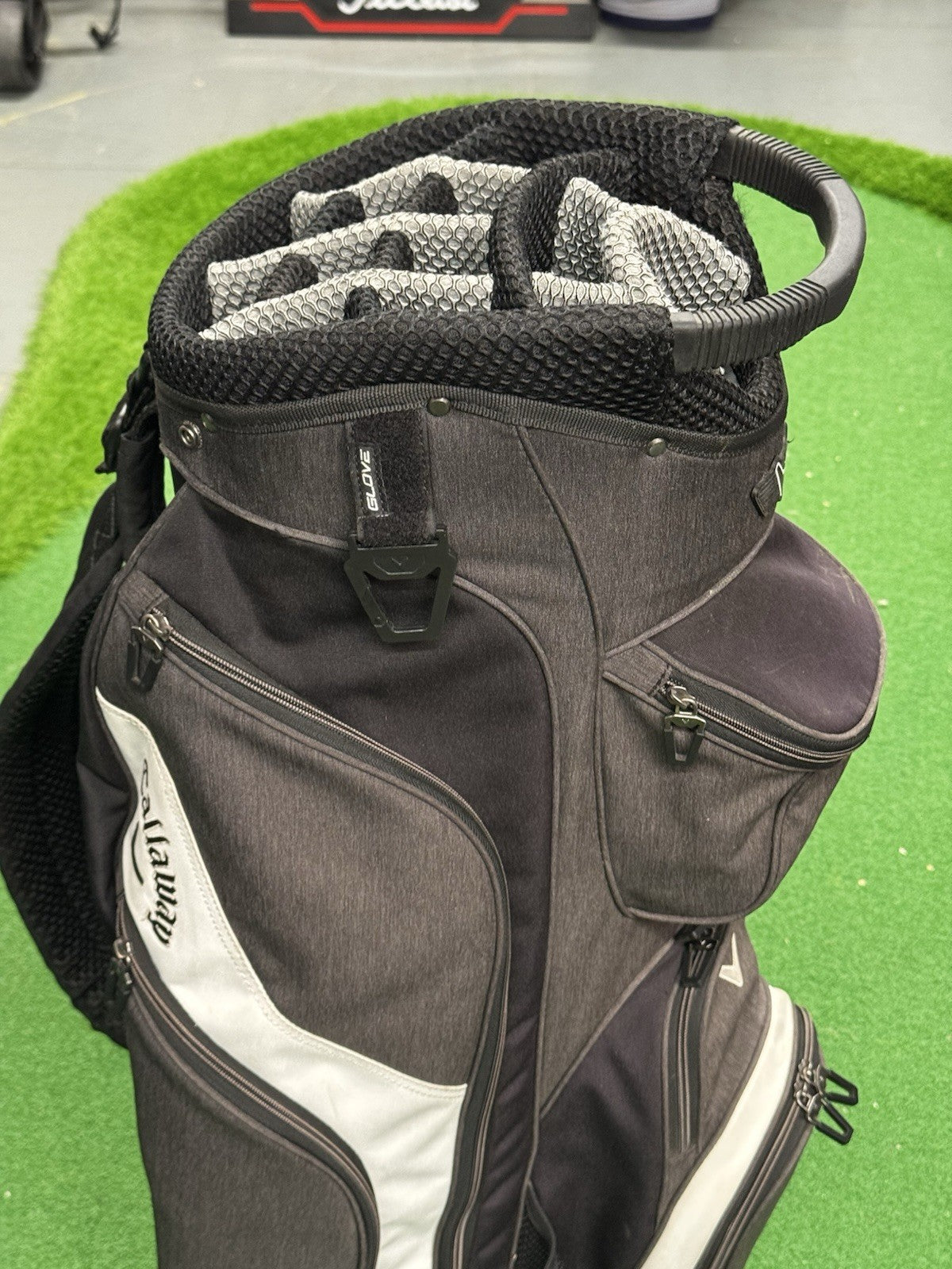 Callaway Golf Cart Bag Black/Grey/White