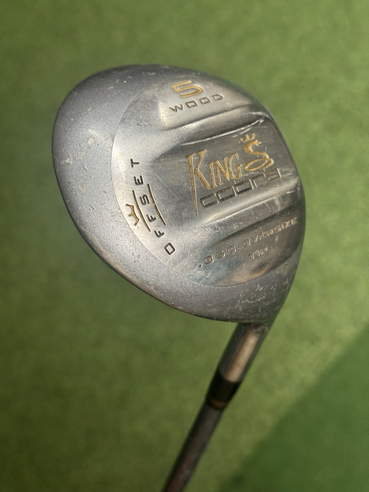 Cobra King Offset 350 Oversize 5 Wood Regular Flex Shaft