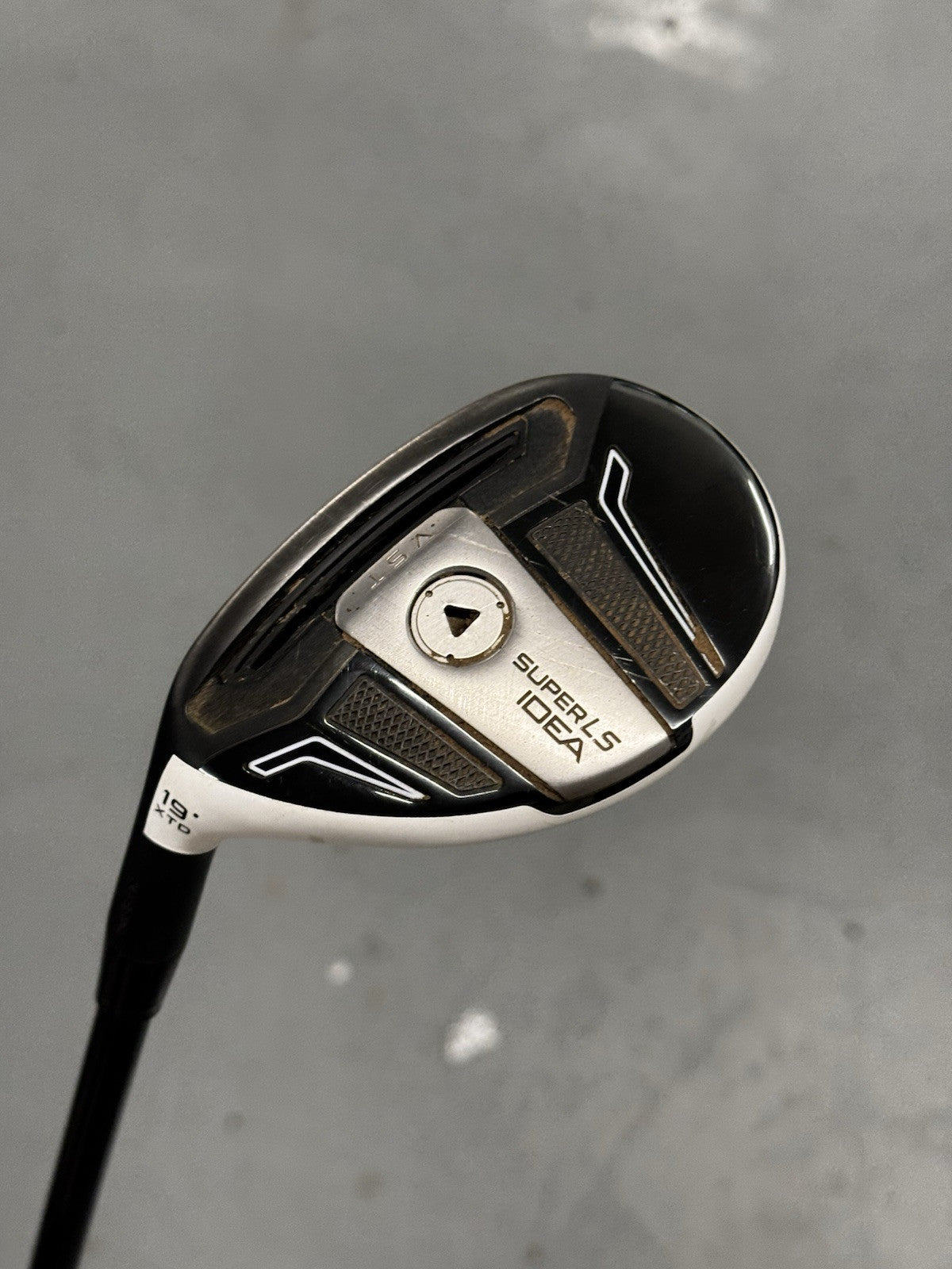 LEFT HAND Adams Idea Super LS #3 Hybrid 19 Degree Regular Flex Kuro Kage *Used*